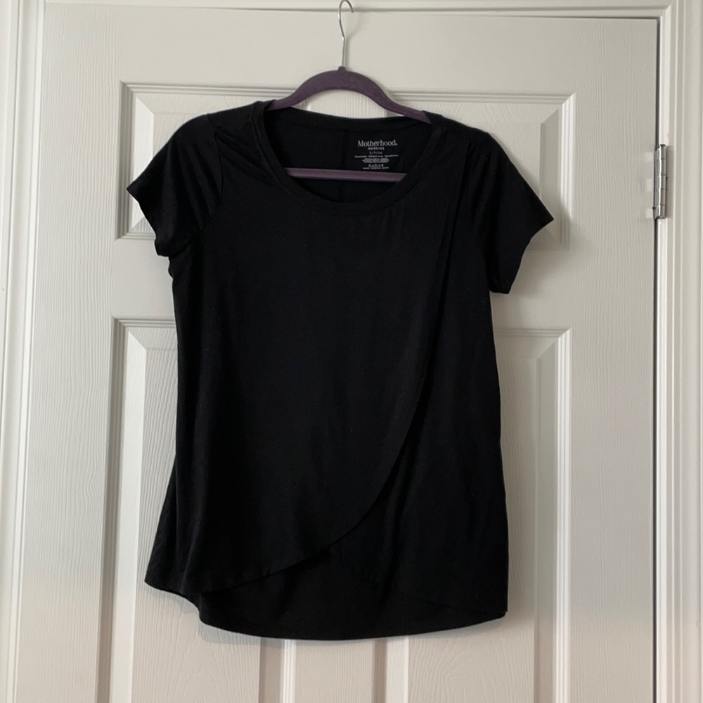 Nursing Tee Black